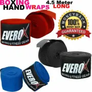 ELITE 180" HAND WRAPS BY Everox - PREMIUM Elastic MMA Boxing Hand Wraps Wrist