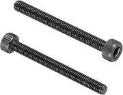 uxcell 50 Pcs M3 x 30 mm Hex Socket Head Cap Screws Bolts, 12.9 Grade Carbon Steel Socket Drive Screws, Black Oxide, Full Threads