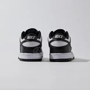 Nike Dunk Low GS 大童 白黑 熊貓 經典 簡約 皮革 運動 滑板 休閒鞋 CW1590-100