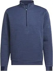 [adidas] Men's Ultimate365 DWR Textured Quarter-Zip Pullover