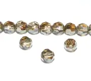 SCR3111 Bronze Shade 4mm Faceted Round Swarovski Crystal Beads 12pc