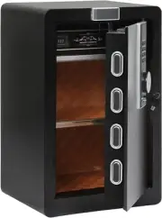 Fireproof Safe Box,Large Safe Box with Sensor Light,Gun Money Safe Box with Digi