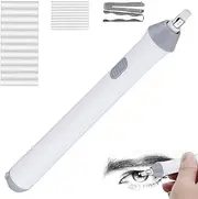 Electric Eraser, Automatic Eraser, Battery Operated Eraser with 20 Erasers, Automatic Portable Rubber Pencil for Painting, Sketching and Drawing