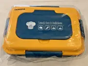 FAREEHA Bento Box with Spoon and Fork, Leak-Proof Lunch Container