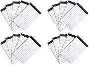 20 Pcs Handwriting Line Notebook Mini Pocket Notebook Refill A7 Memo Book Refill with 30 Sheets Lined Office Supplies