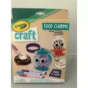 Crayola Craft Food Charms with Model Magic DIY Kit ~ NEW