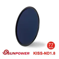 在飛比找Yahoo奇摩購物中心優惠-SUNPOWER KISS ND1.8 磁吸式鏡片/ 77m