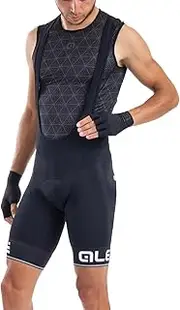 [ALE'] Men's Solid Corsa Bib Shorts