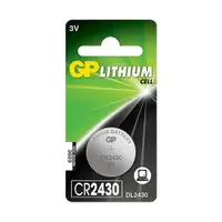 在飛比找樂天市場購物網優惠-【超霸GP】CR2430鈕扣型 鋰電池1粒裝(3V DL24