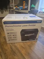 Brother Wireless HL-L2465DW Compact Monochrome Multi-Function Laser Printer with