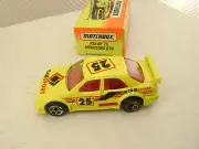 1996 MATCHBOX SUPERFAST #35 YELLOW MERCEDES-BENZ GTC RALLY CAR NEW IN BOX