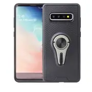 2PCS Non-slip Y-shaped TPU Mobile Phone Case with Rotating Car Bracket for Galaxy S10 Plus