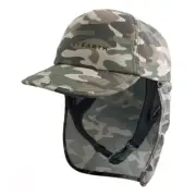 Ocean And Earth Bingin Lightweight Legionnaire Surf Cap in Camo - Size -