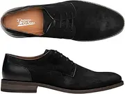 [Dunross & Sons] Premium Lace-Up Dress Shoes with a Breathable Naturally Leather Lining and Durable Non-Slip Rubber Sole
