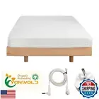 Grounding Fitted Sheet Twin XL Size ，Organic 10% Silver ，(Twin XL- 39"x 80")