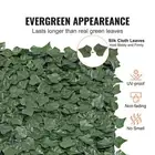 Artificial Ivy Privacy Fence 59x158in Green Wall Screen Faux Hedge Garden