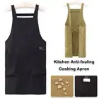Waterproof Apron Anti-fouling Barber Apron Fashion Kitchen Smock