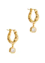 Joanna Laura Constantine Small 18kt Gold-plated Hoop Earrings ONE SIZE