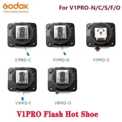 Godox V1 Pro Hot Shoe V1Pro-C/N/S/F/O Flash Speedlite Replace Mount Accessories