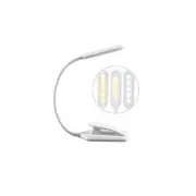 9 LED Book Light Reading Light -3 Brightness Modes, Adjustable Brightness, USB