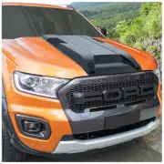 For Ford Ranger MK11 PX2 PX3 2015-2022 Matte Black Bonnet Hood Scoop UV Protect