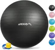 Yoga Ball Exercise Ball,Anti Slip Stability Ball Chair,Heavy Duty Large Gym Ball