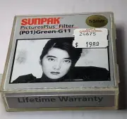 Genuine 55mm G-11 #11 PO1 Green Glass Color Conversion Lens Filter Japan Sunpak