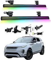 BJOHQ Electric Running Boards Compatible for Range Rover Evoque 2019-2025 with Light, SUV, Off-Road & Pickup Trucks - Retractable Truck Steps & Nerf Bars