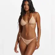 Billabong Hightide Tanlines Bikini Top Women’s Size M/10