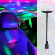 Disco Ball Lights Mini Light USB Atmosphere Decor Lamp Car Interior Accessories (for: Renault)