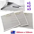 5 layers Rangehood Filter 260mm x 320mm For Westinghouse E653010 Aluminum Alloy