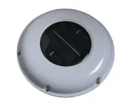Solar Vent Fan Roof Exhaust Ventilator for RV Shed Greenhouse Toilets Dog House