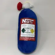 Fast And Furious Nos Bottle Nitrogen Cylinder Seat Headrest Cushion Plush 17"