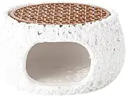 [Snblzhef] Artistic Rock Material Round Plate for Candle Heating Nsulation Base for Kitchen & Dining Room B