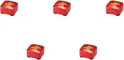 Set of 5 Midori Shige, Vermilion and Kotobushimatsu (Shokado)