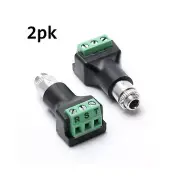3.5mm Stereo Female Terminal Block Panel Mount Connector 0.32 OZ 3.81mm Pitch