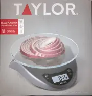 Taylor Glass Platform Digital Kitchen Scale