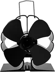 Wood Stove Fan - Quiet Circulation Fan, Heat Powered Fireplace Stove Fan | Silent Stove Fan, Circulated Wood Stove Fan