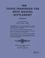 1939 Dodge Shop Service Repair Manual Book Engine Drivetrain Electrical Guide