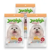 Jerhigh chicken Milky stick nourish the brain strengthen bones & muscle 3x60g