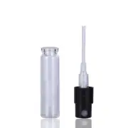 Deluxe 2ml Glass Travel Refillable Bottle Perfume Atomizer Empty Spray Bottle