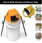 AU Mouse Trap N Flip Slide Bucket Lid Mouse Rat Trap W Ladder Mousetrap Catcher