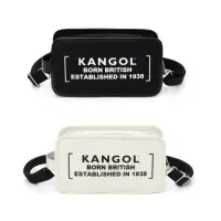 在飛比找momo購物網優惠-【KANGOL】帆布包 側背包 兩色 手提 休閒(62251