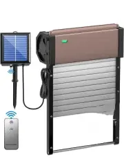 Automatic Chicken Coop Door Solar Powered Chicken Door with Timer & Light Sensor