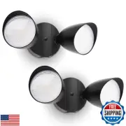 UME 2-Packs 2500 Lumen 32 Watt 28 LED Dual-Head Floodlight Outdoor, Full Meta