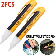 2PCS Electric Voltage AC Detector Sensor Outlet Volt Stick Pen Tester With LED
