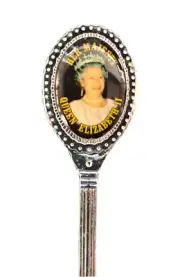 Queen Elizabeth II Golden Jubilee 2002 Gilt Collector's Spoon - LAST ONE