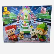 NEW Minecraft ADVENT CALENDAR 12 Mini Figures 12 Accessories Christmas 2021 Toys