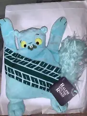 RALPH HITS THE ROAD Glow in the dark Eyes Dog Toy Squirrel Squeaky Bark Box 9"