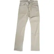 Edwin Denim Jace Endurance Straight Mens Pants Oyster Size 31 33" Inseam - $168